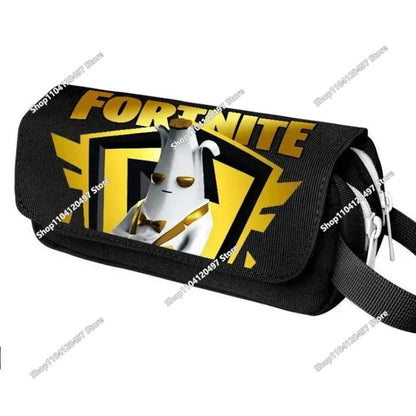 Estojo escolar de grande capacidade Victory Royale Fortnited Peely Llama Hero para meninos e meninas, crianças e adolescentes