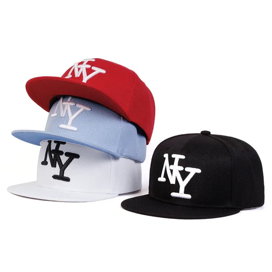 Unisex Letter Embroidery Hip-Hop Hats Spring Autumn Outdoor Adjustable Casual Baseball Caps Sunscreen Hat