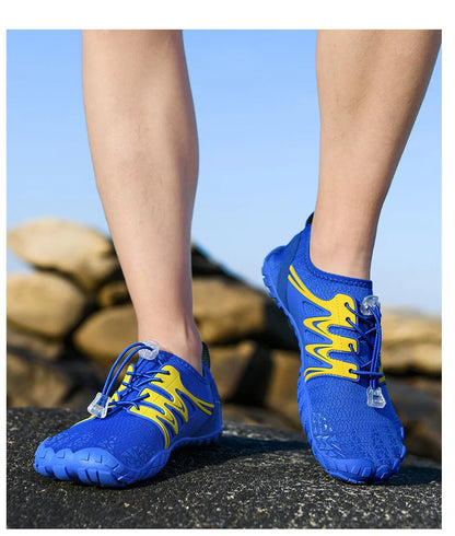 Unisex Wading Shoes Quick-Dry Aqua Shoes Drainage Water Shoes Beach Sports Swim Sandals Yoga Barefoot Diving Surfing Sneakers