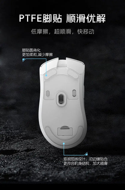 Metaphyuni Metapanda P1 Pro Max Wireless Gaming Mouse PAW3395 Sensor, Lightweight 2.4GHz Ergonomic Wireless Gaming Mouse for PC & Esports