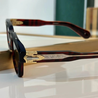 JMM BELVEDERE Design Luxury Brand Men Sunglasses Women Thick Acetate Style Trendy Oval UV400 Outdoor Trendy Fashion Eyewear