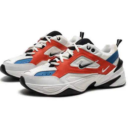 Scarpe da uomo Nike M2K Tekno Retro Chunky Dad in pelle stratificata e materiale sintetico, sneakers casual alla moda per il tempo libero AV4789-100