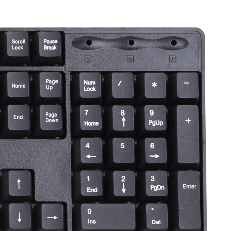Tastiera ergonomica USB per PC, tastiera russa / tastiera inglese, dropshipping