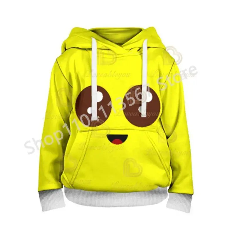 Sudaderas con capucha Llama Battle Royale F-Fortnited con estampado 3D para hombre, mujer y niños, sudaderas para niño y niña, pulóver streetwear verde
