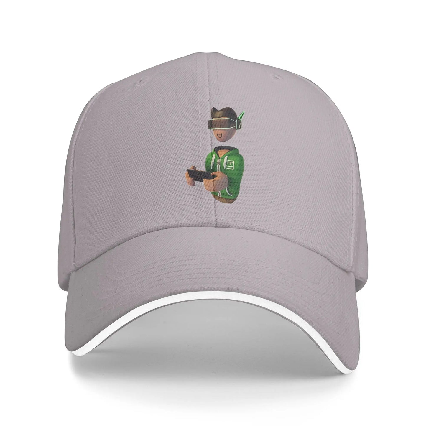 Gamer Art Recs Rooms Item Baseball Cap  y2k Retro Trucker Hat Summer Unisex-Teens Tennis Skate Baseball Caps