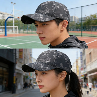 Summer Graffiti Light Board Baseball Cap Unisex Outdoor Sun Protection Hat Fashion Sports Cap Casual Duckbill Cap