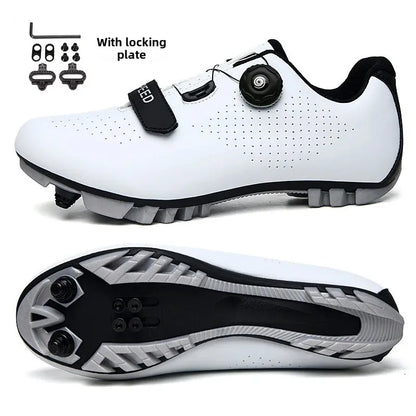 Unisex Road and Mountain Bike Lock Shoes, Outdoor Pedal-Assisted Bicycle Riding Shoes, Cross-Border New Model Sports Entertainment