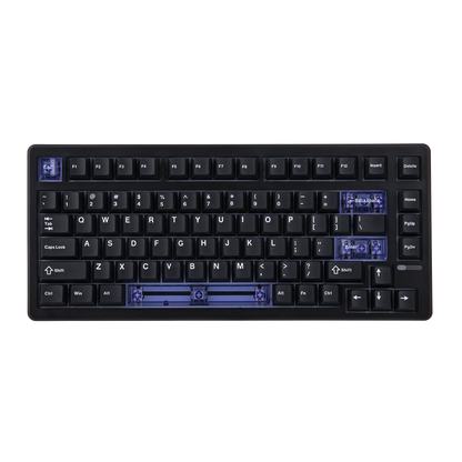 Tastiera meccanica magnetica EPOMAKER HE80 75% layout US QWERTY hot-swap Creamy Gasket cablata con effetto Hall, DKS SOCD per PC/Mac