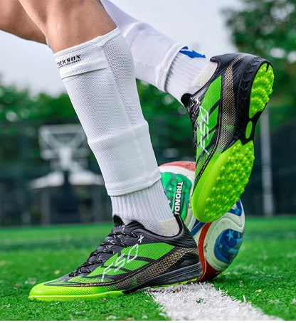 Nouvelles chaussures de football pour hommes, chaussures de sport antidérapantes pour terrain en gazon, baskets professionnelles, chaussures d'entraînement pour activités sportives en extérieur, chaussures de match, modè