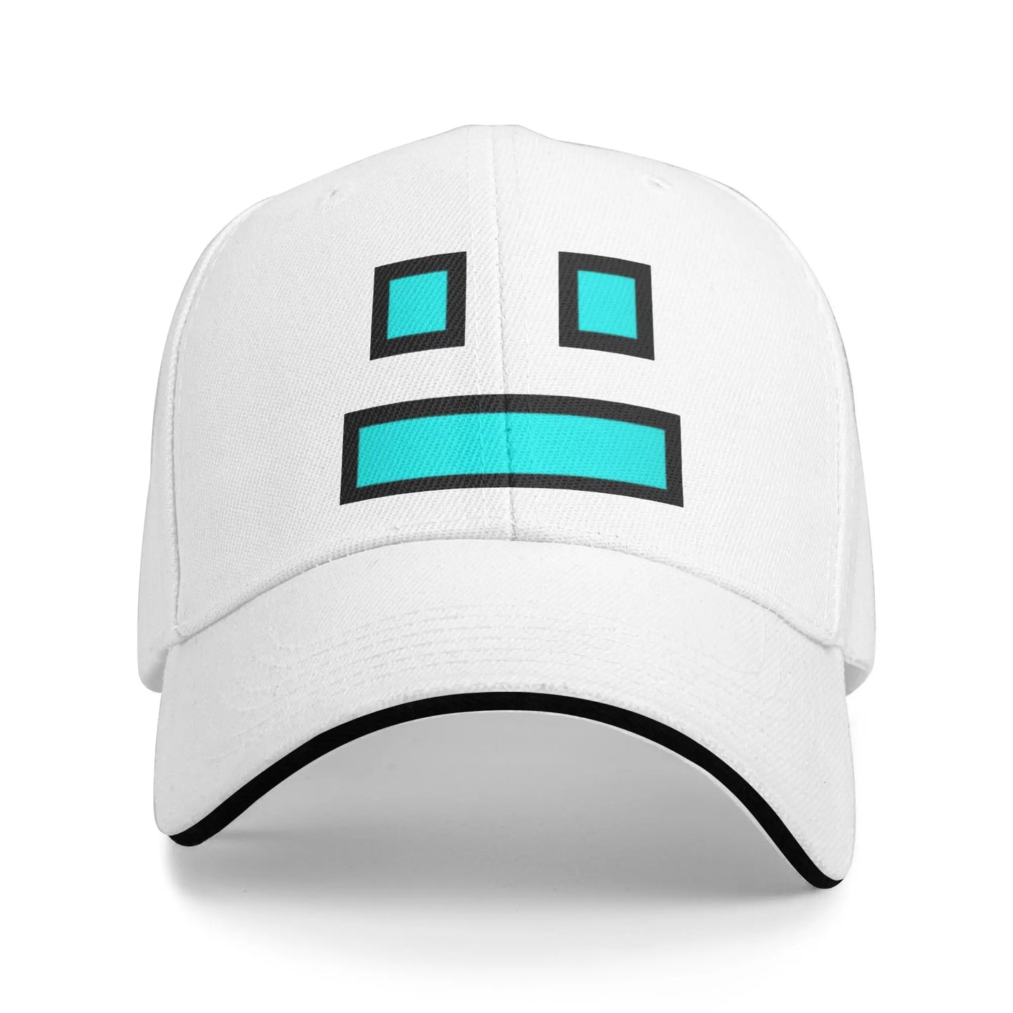 Geometry Gaming Cube Dash Baseball Caps Hip Hop Extreme Demon Sandwich Cap Unisex Style Adjustable Dad Hat Running Golf