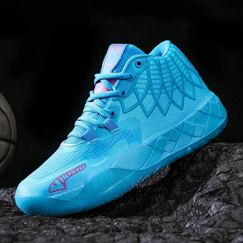 Youth Basketball Shoes for Actual Combat, Outdoor Comfortable Cushioning, Wear-Resistant, Fashionable, Breathable, High Quality
