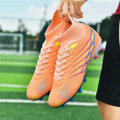 2026 New Superfly FG Football Boots Outdoor Soccer Cleats Black Shoes Soft Sport Professional Breathable Comfortable Boots