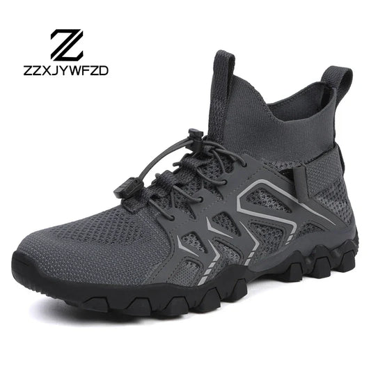 Unisex Breathable Quick-Drying Fishing Water Sport Shoes Summer Upstream Barefoot Aqua Boots Outdoor Non-Slip Women Beach Shoes