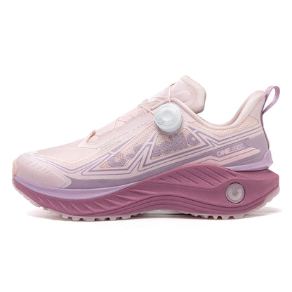 ONEMIX Outdoor Running Sneakers Men Elastic Trail Shoes Lightweight Breathable Women Sneakers Couple Casual Waterproof Shoes