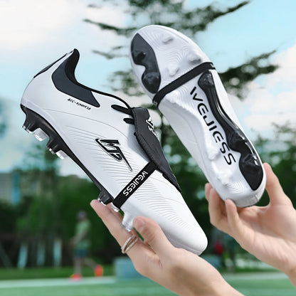 Nouvelles chaussures de football pour hommes, chaussures de soccer de haute qualité, crampons, chaussures unisexes pour femmes, vente flash, chaussures de futsal professionnelles, baskets TF/FG ultralégères