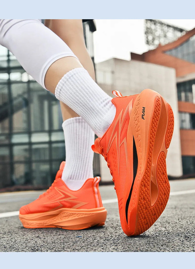 Specialty Marathon Running Shoes for Men Sports Breathable Lightweight Carbon Plate Women's Comfortable Athletic Non-Slip Sneakers