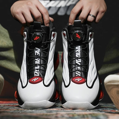 Atmungsaktive Basketballschuhe mit Dämpfung, rutschfeste und strapazierfähige Laufschuhe für Herren, Fitness- und Trainingsschuhe, athletische Basketball-Sneaker für Damen