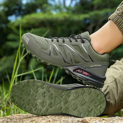 Men Waterproof Hiking Shoes Non-Slip Hunting Boots Outdoor Tactical Training Sports Shoes Men Walking Hiking Travel Shoes