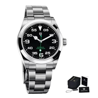 Relógio Masculino PAGANI DESIGN de Marca de Topo, 20bar, Impermeável, Mecânico, Clássico de Luxo, Vidro de Safira, Automático