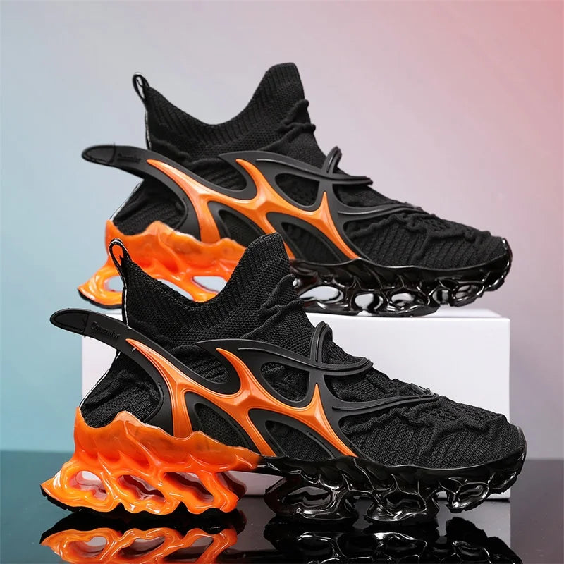 Chaussure Homme Chaussures de course respirantes pour hommes, baskets décontractées pour hommes, chaussures de tennis pour hommes, entraîneur de course, mocassins à la mode, luxe
