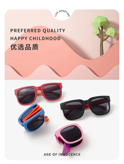 Children's sunglasses, boys and girls' sunshade, UV resistant glasses, baby sunglasses, girls' fashion, boys' trend