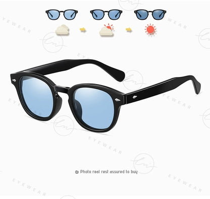 LM NEW Fashion Photochromic Sunglasses Women Men Polarized Blue Eyewear Drivign Outdoor UV Protection Eyewear gafas de sol mujer