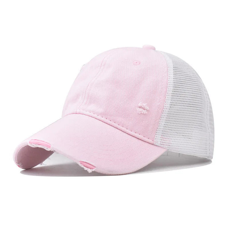 Distressed Baseball Cap Dad Hats for Men Women Vintage Washed Cotton soft crown Hat Adjustable Low Profile Unisex Style Headwear