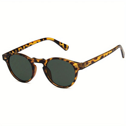 Retro Round Sunglasses Fashion Rice Nail Box Sunglasses For Men And Women Trend Joker Sunglasses