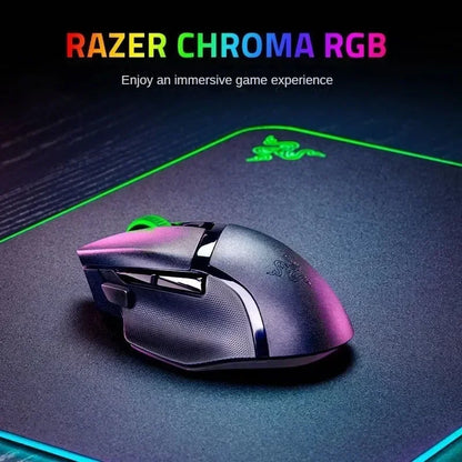 Original Razer Basilisk V3 X HyperSpeed Wireless Gaming Mouse 18K Optical Sensor Chroma RGB 2.4 GHz & Bluetooth Wireless Mice