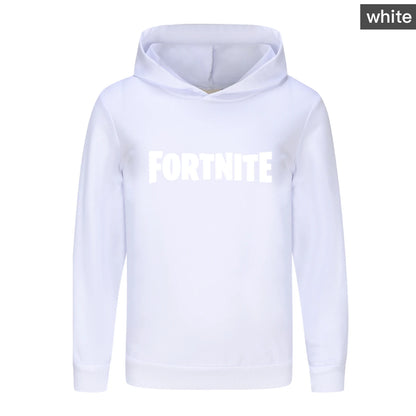Kinder-Fortnite-Baby-Cartoon-Hoodie, Unisex-Kapuzenpullover mit langen Ärmeln für Jungen, lässige Jugend-Mäntel für Mädchen 1354
