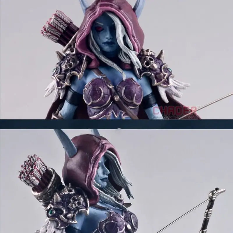 Φιγούρες δράσης Sylvanas Windrunner World Of Warcraft, Βασίλισσα των Απέθαντων, χειροποίητα μοντέλα συλλογής, διακοσμητικά, δώρα και παιχνίδια για παιδιά