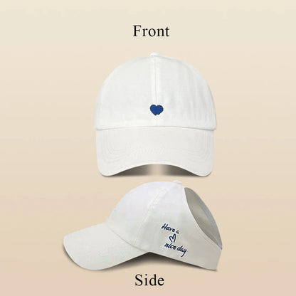 Fashion Kids Baseball Caps for Boys Girls Sun Hat Hollow High Ponytail Caps Children Sunshade Baseball Caps for age 4-12 Years
