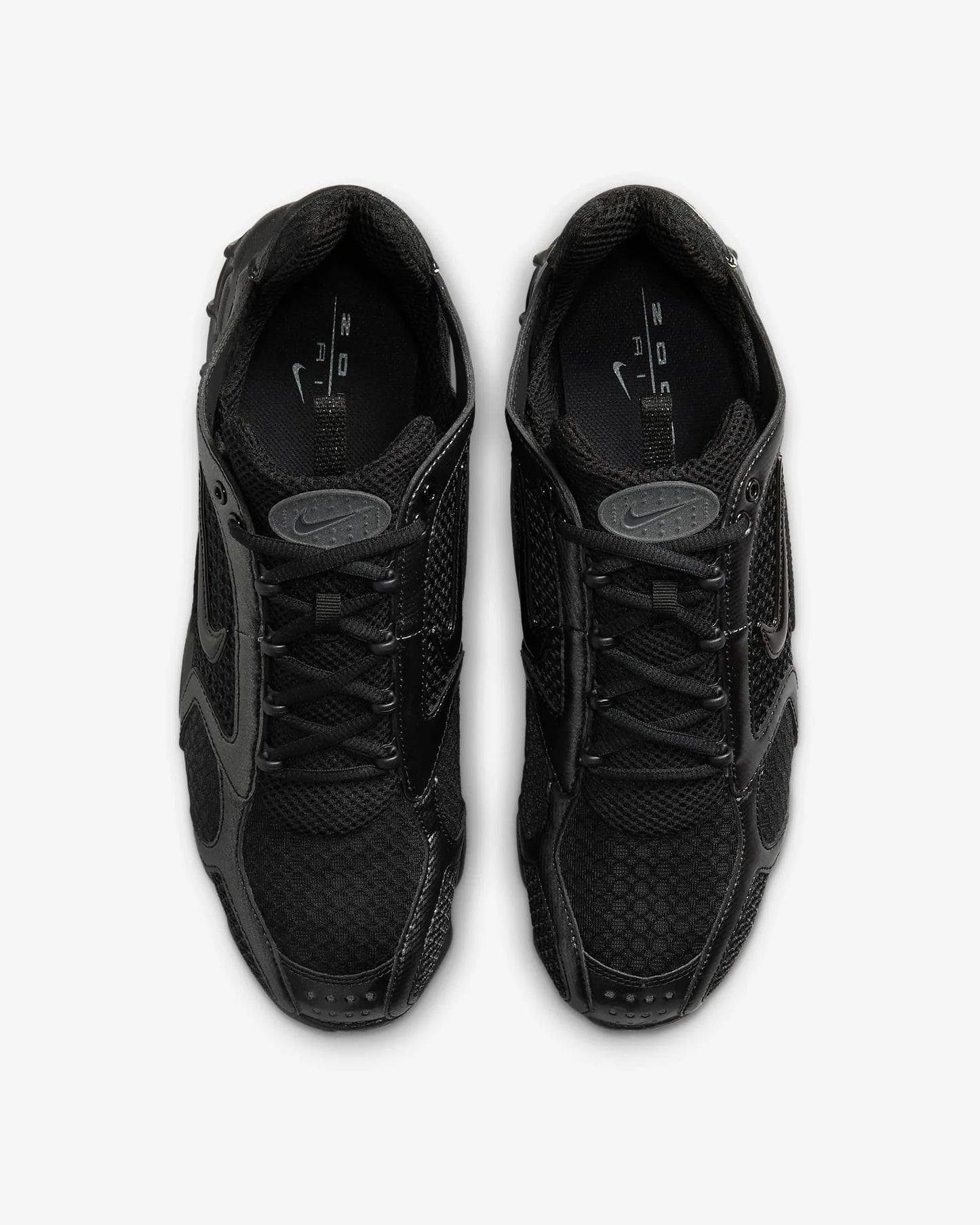 Nike Air Zoom Spiridon Cage 2 Zapatillas casual unisex de caña baja, resistentes, grises y rojas, calzado lifestyle deportivo CJ1288-600