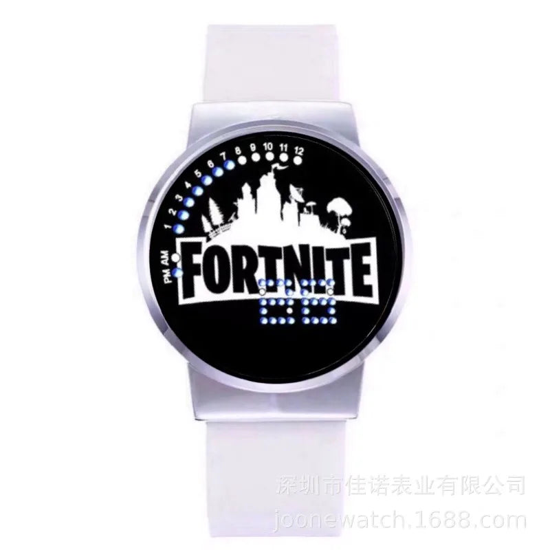 Fortnite Watch Cute Fashion  Cartoon Personalized Kawaii Touch Night Light LED Student Electronic Watch Gift for Friends
