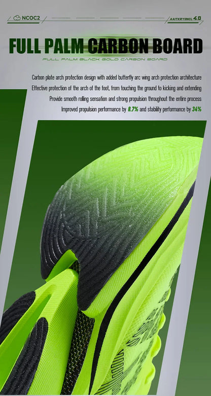 IRUNSVAN Carbon Plate Sports Shoes, Marathon Professional Running Shoes, Shock Absorbent Breathable Jogging Shoes, Unisex Model 095