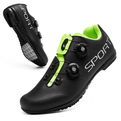 New outdoor rubber-soled cycling shoes breathable and comfortable professional sports rubber cycling shoes