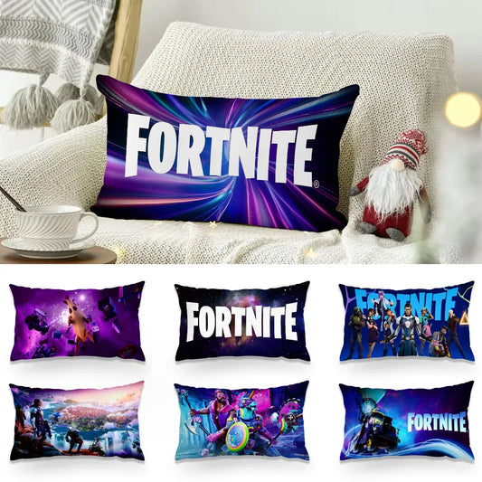 Game Fortnites Luxury Double-sided Printing Rectangle Pillow Case Bedside Pillowcase Sofa Cushion Cover Room Home Decoration