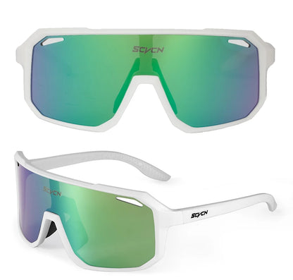 SCVCN New Outdoor Cycling Glasses Bike Sunglasses Men UV400 Eyewear Sports MTB Goggles Bicycle Women Riding Hiking Sunglasses