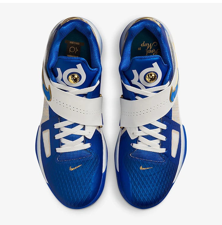 Nike genuine ZOOM KD 4 men's low top cushioned fashionable sports shoes FZ3540-400