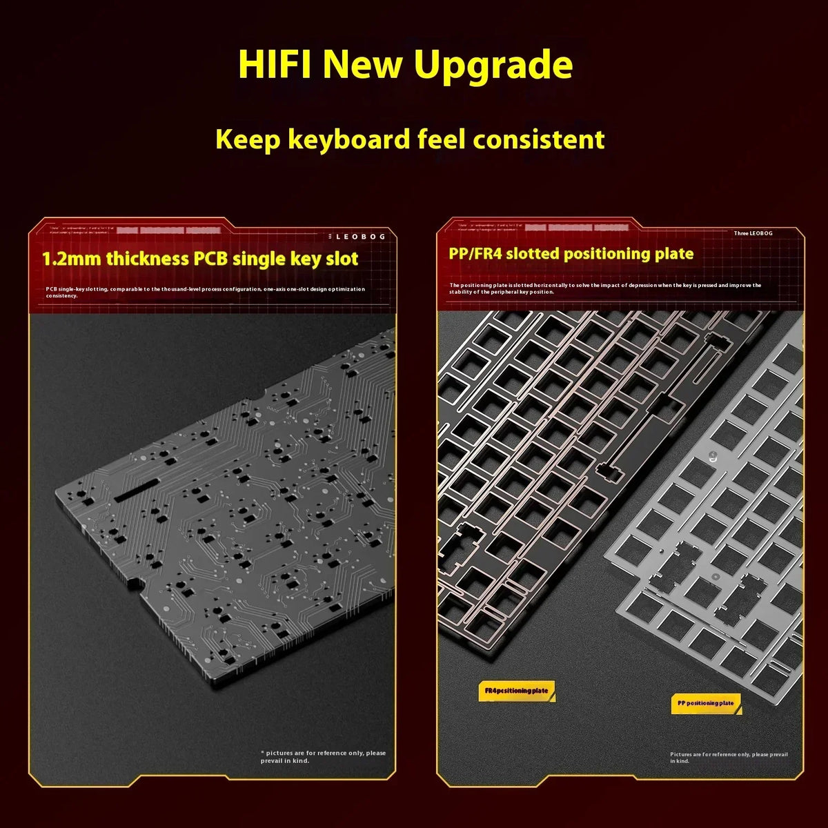 LEOBOG Hi75C Mechanical Keyboard 3Mode/Wired kit Hot Swap With Knob RGB Aluminium Alloy Gasket Hi75C Keyboard Kit PC Custom Gift