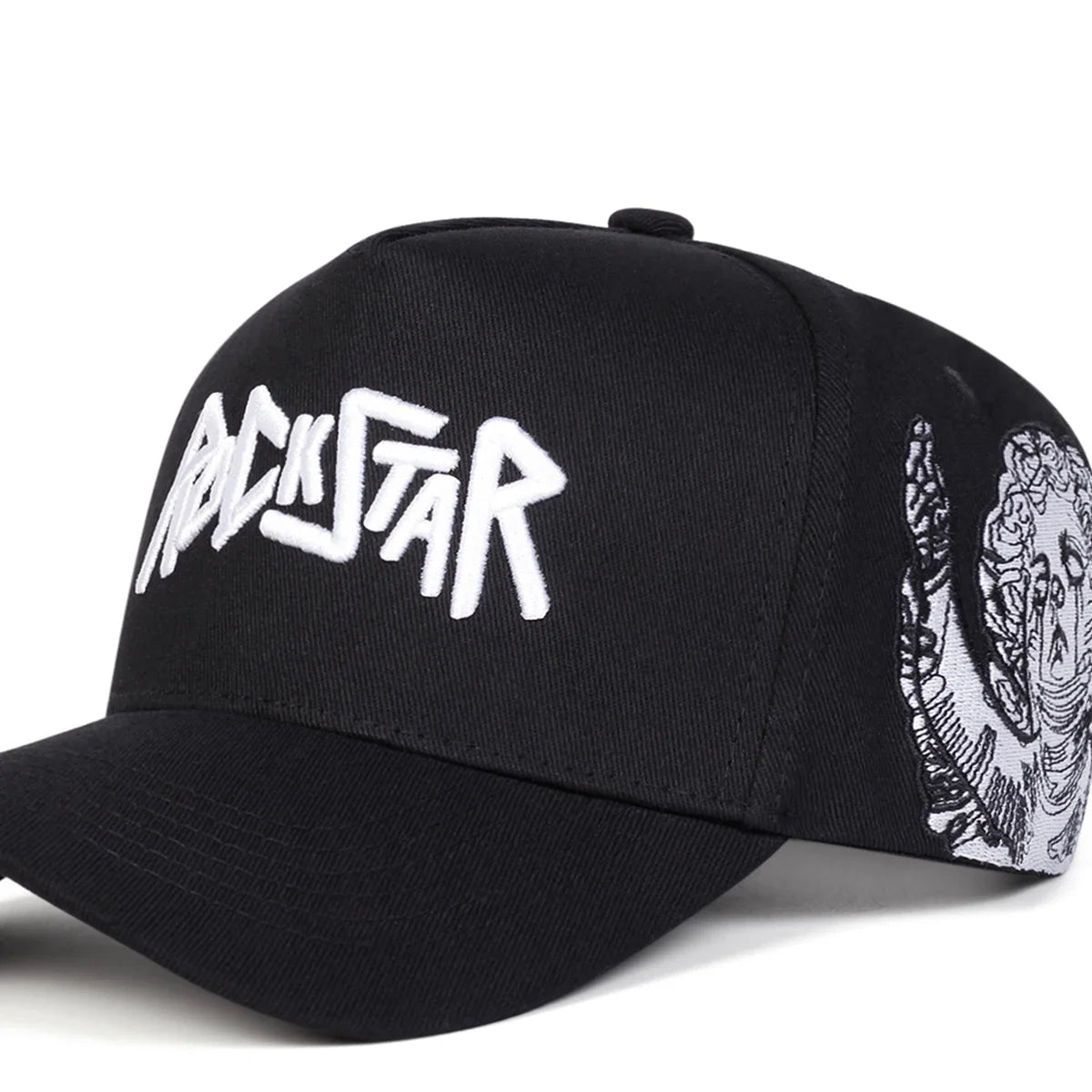 Unisex ROCKSTAR LetterEmbroidery Baseball Caps Spring Autumn Outdoor Adjustable Casual Hats Sunscreen Hat Sports Cap
