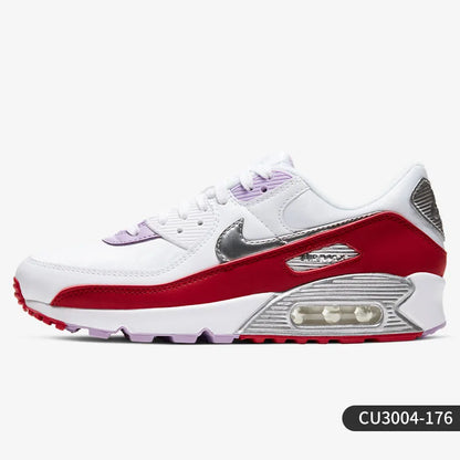 Ténis casuais almofadados unissexo Nike Official Genuine AIR MAX 90 CNY novos CU3004-176