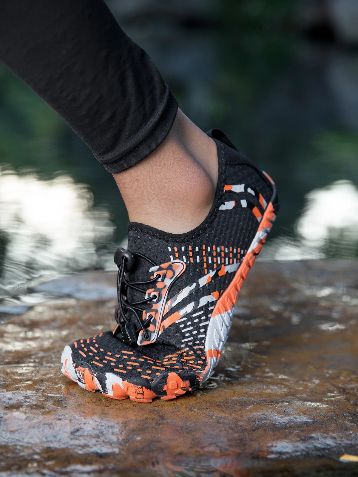Oiaano New Camo Men Women Quick-Drying Beach Aqua Shoes Barefoot Water Booties Man Aquatic Sneaker Sports Athletic Walking