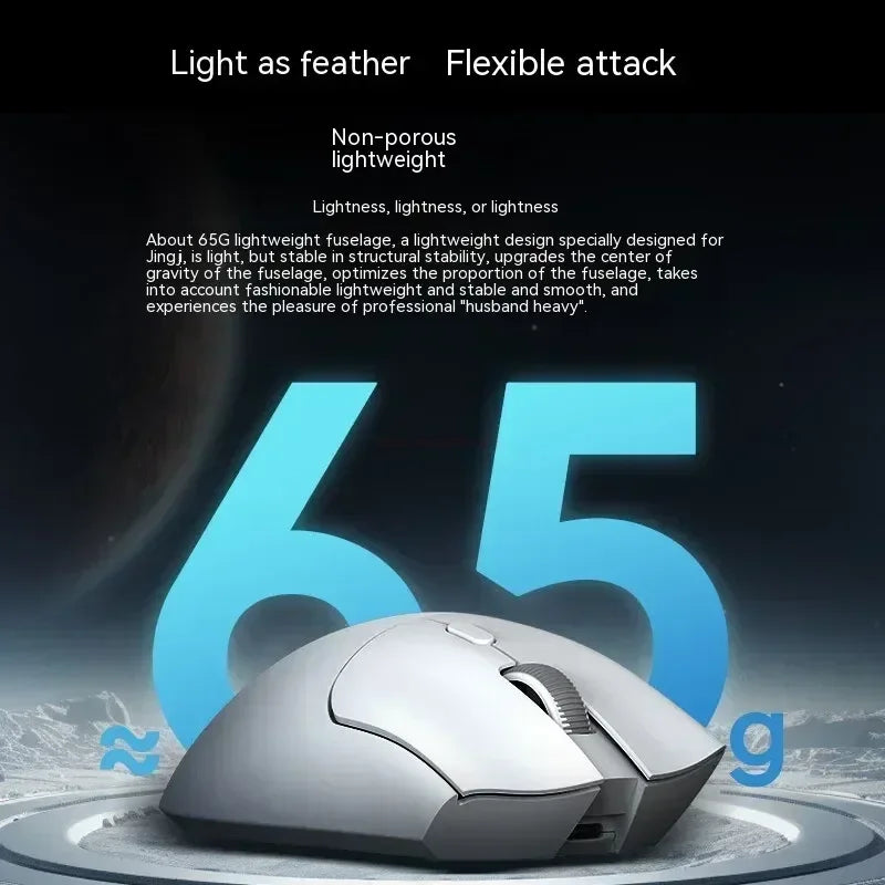 Metaphyuni Metapanda P1 Pro Max Wireless Gaming Mouse PAW3395 Sensor, Lightweight 2.4GHz Ergonomic Wireless Gaming Mouse for PC & Esports