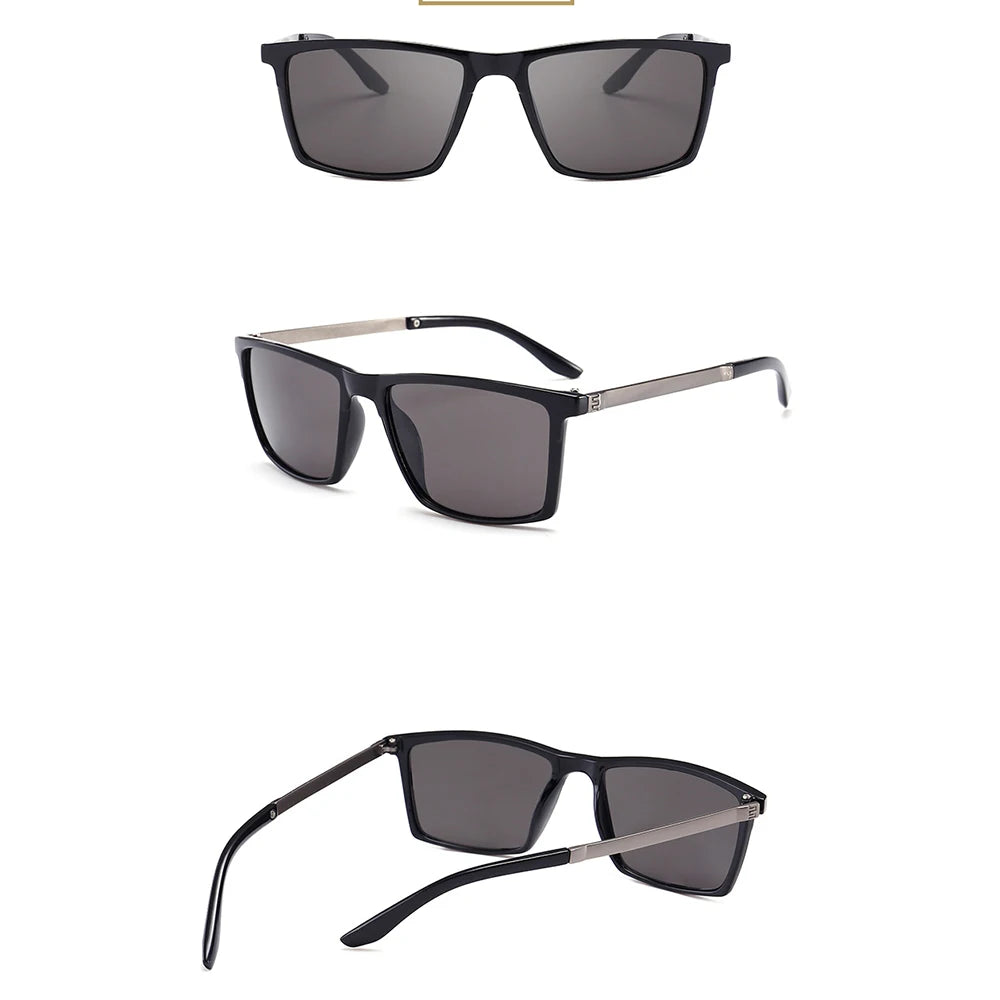 KLASSNUM Polarized Sunglasses for Men Luxury Brand 2026 Trendy Anti UV400 Shads Driving Sport Sun Glasses Metal Retro Glasses