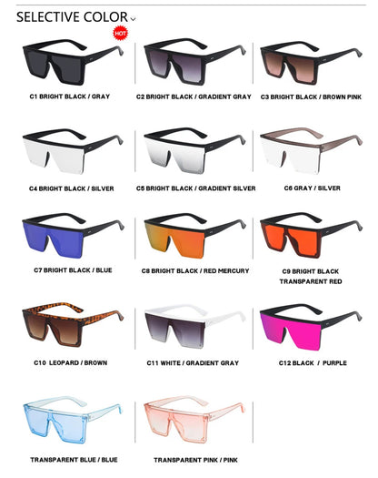 KLASSNUM Retro Black Square Sunglasses Men Outdoor Night Vision Fashion Sun Glasses Classic Male Shades Driving Gafas De Sol