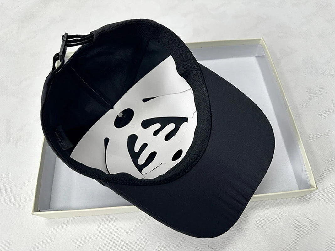 Summer Quick-dry Baseball Cap for Men Sun Hat Solid Color 100% Polyester Adjustable Cool Outdoor Riding Hiking Caps for Male