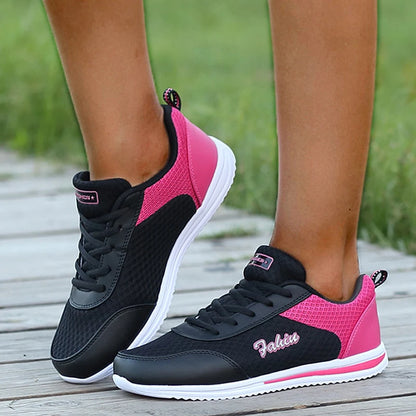Women’s Sneakers 2025 New Fashion Flat Women’s Shoes Vulcanized Casual Sneakers Women Lace-Up Women’s Sneakers Tenis Feminino