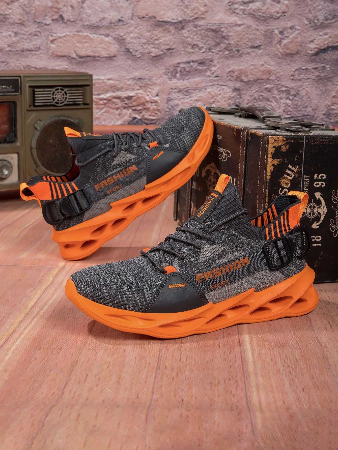 Zapatillas deportivas casual moradas de moda en oferta para mujer y hombre, calzado running con suela tipo blade, talla grande 48, ligeras y transpirables, zapatillas deportivas de malla para hombre