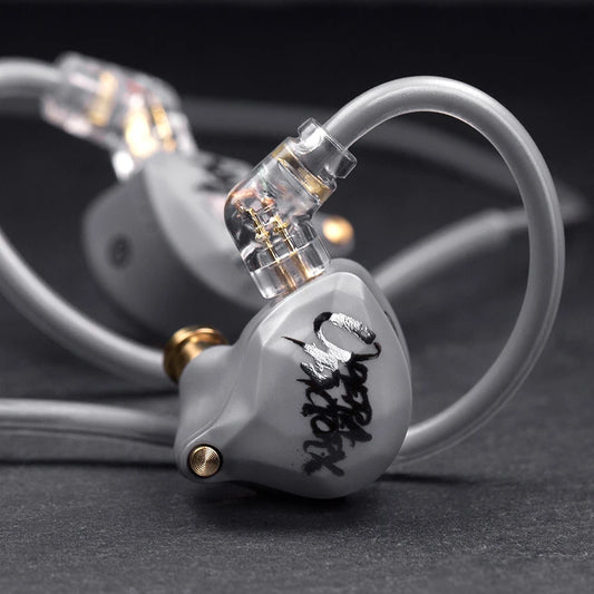 Whizzer OC1 Wired Headphones with Mic and Play/Pause Control HiFi Earphones Bass High Quality Clear Vocal